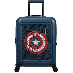 American Tourister Dashpop Disney Spinner S, Expandable Cabin Luggage, 55 cm, 41/47 L, Multicolour (Captain America Shield) American Tourister Dashpop Disney Spinner S, Expandable Cabin Luggage, 55 cm, 41/47 L, Multicolour (Captain America Shield)