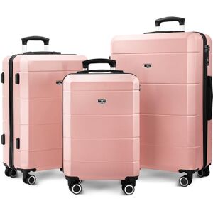 LUGG Travel Suitcase Set Jetset 3-Piece Hard Shell age, 20" 24" 28 Strong & Lightweight with Secure TSA Lock, Smooth 360° Wheels, Internal Pockets Airline Approved LUGG Travel Suitcase Set Jetset 3-Piece Hard Shell age, 20" 24" 28 Strong & Lightweight with Secure TSA Lock, Smooth 360° Wheels, Internal Pockets Airline Approved