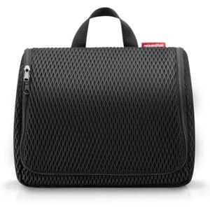Reisenthel Toiletbag XL Practical Toiletry Bag with Hook, Water-Repellent Material, Mesh Black., 28 cm, Cosmetic Bag Reisenthel Toiletbag XL Practical Toiletry Bag with Hook, Water-Repellent Material, Mesh Black., 28 cm, Cosmetic Bag