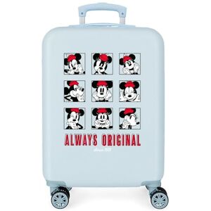Disney Good Vives Only Cabin Suitcase Blue 38 x 55 x 20 cm Rigid ABS Side Combination Closure 34L 2.7 kg 4 Wheels Double Hand Luggage Disney Good Vives Only Cabin Suitcase Blue 38 x 55 x 20 cm Rigid ABS Side Combination Closure 34L 2.7 kg 4 Wheels Double Hand Luggage