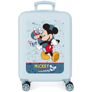 Disney Mickey Road Trip Cabin Suitcase Blue 38x55x20 cm Rigid ABS Side Combination Lock 34L 2 kgs 4 Double Wheels Hand Luggage Disney Mickey Road Trip Cabin Suitcase Blue 38x55x20 cm Rigid ABS Side Combination Lock 34L 2 kgs 4 Double Wheels Hand Luggage