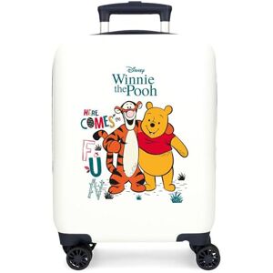 Disney Joumma Winnieh The Pooh Cabin Suitcase White 33 x 50 x 20 cm Rigid ABS Side Combination Lock 28.4L 2 kg 4 Double Wheels Luggage Hand, White, Cabin Suitcase Disney Joumma Winnieh The Pooh Cabin Suitcase White 33 x 50 x 20 cm Rigid ABS Side Combination Lock 28.4L 2 kg 4 Double Wheels Luggage Hand, White, Cabin Suitcase