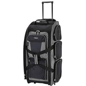 Travelers Club Xpedition 30 Inch Multi-Pocket Upright Rolling Duffel Bag, Charcoal Grey, 30" Suitcase, Xpedition 30 Inch Multi-Pocket Upright Rolling Duffel Bag Travelers Club Xpedition 30 Inch Multi-Pocket Upright Rolling Duffel Bag, Charcoal Grey, 30" Suitcase, Xpedition 30 Inch Multi-Pocket Upright Rolling Duffel Bag