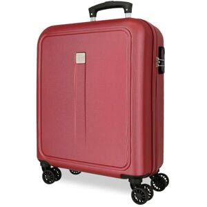 ROLL ROAD Cambodia Cabin Suitcase Red 40x55x20cm Hard ABS Combination Lock Side 37L 2.55kg 4 Double Wheels Hand Luggage, red, Cabin Suitcase ROLL ROAD Cambodia Cabin Suitcase Red 40x55x20cm Hard ABS Combination Lock Side 37L 2.55kg 4 Double Wheels Hand Luggage, red, Cabin Suitcase