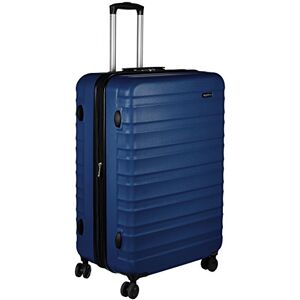 Amazon Basics Hardside Luggage ABS Hard-Shell Spinner/Suitcase with 4 Wheels, 78 cm, Navy Blue Amazon Basics Hardside Luggage ABS Hard-Shell Spinner/Suitcase with 4 Wheels, 78 cm, Navy Blue