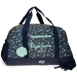 Pepe Jeans Alenka Travel Bag Blue 55x27x20cm Polyester 29.7L by Joumma Bags, Blue, Travel Bag Pepe Jeans Alenka Travel Bag Blue 55x27x20cm Polyester 29.7L by Joumma Bags, Blue, Travel Bag