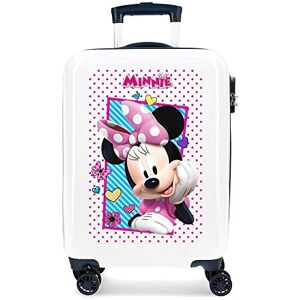 Disney Minnie Joy Blue Cabin Suitcase 37x55x20 cm Rigid ABS Combination lock 34 Litre 2.6 Kg 4 Double Wheels Hand Luggage Disney Minnie Joy Blue Cabin Suitcase 37x55x20 cm Rigid ABS Combination lock 34 Litre 2.6 Kg 4 Double Wheels Hand Luggage
