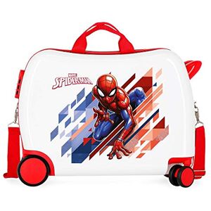 Marvel Spiderman Geo Red Kids Rolling Suitcase 50 x 38 x 20 cm Rigid ABS Combination Lock 34 Litre 2.1 kg 4 Wheels Hand Luggage Marvel Spiderman Geo Red Kids Rolling Suitcase 50 x 38 x 20 cm Rigid ABS Combination Lock 34 Litre 2.1 kg 4 Wheels Hand Luggage