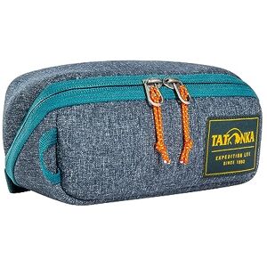 Tatonka Toiletry Bag Square Zip Pouch S (1L) Hinged Wash Bag with 2 Zip Mesh Pockets PFC/PFAS-Free 8 x 19 x 7 cm (Navy) Tatonka Toiletry Bag Square Zip Pouch S (1L) Hinged Wash Bag with 2 Zip Mesh Pockets PFC/PFAS-Free 8 x 19 x 7 cm (Navy)