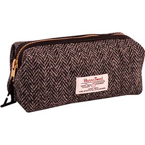 Vagabond Bags Ltd Harris Tweed Herringbone Overnight Boxy Bag Vagabond Bags Ltd Harris Tweed Herringbone Overnight Boxy Bag