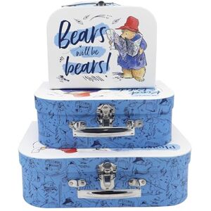 Robert Frederick Paddington Children's Triple Carry Case Set 3 Sizes, Aluminium, Multicoloured Robert Frederick Paddington Children's Triple Carry Case Set 3 Sizes, Aluminium, Multicoloured