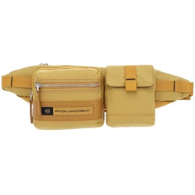 Piquadro Unisex Adults’ CA5112BIO/G Pouch in Regenerated Nylon with Removable Pockets and Smartphone Holder, Giallo Ocra, Taglia unica Piquadro Unisex Adults’ CA5112BIO/G Pouch in Regenerated Nylon with Removable Pockets and Smartphone Holder, Giallo Ocra, Taglia unica