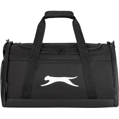 Slazenger Small Holdall Bag Travel Storage Luggage Accessories Black Slazenger Small Holdall Bag Travel Storage Luggage Accessories Black