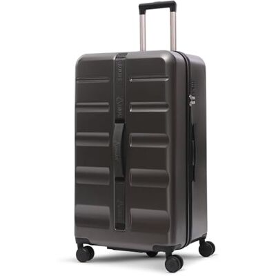 Aerolite Large 101L ABS Hard Shell Trunk Suitcase, 4+1 Wheels, TSA Lock Check-in Hold Luggage Travel Trunk , Large 101L ABS Hard Shell , 4+1 Spinner Wheels , TSA Approved Lock (Charcoal) Aerolite Large 101L ABS Hard Shell Trunk Suitcase, 4+1 Wheels, TSA Lock Check-in Hold Luggage Travel Trunk , Large 101L ABS Hard Shell , 4+1 Spinner Wheels , TSA Approved Lock (Charcoal)