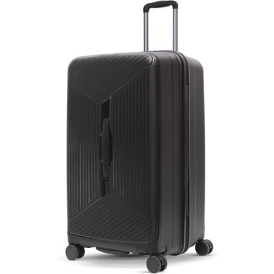 Aerolite Large 108L Polypropylene Hard Shell Trunk Suitcase, 4 Wheels Check-in Checked Hold Luggage Trunk Case 108L , Premium YKK Zippers , Stay Fresh Lining , TSA Approved Lock (Black) Aerolite Large 108L Polypropylene Hard Shell Trunk Suitcase, 4 Wheels Check-in Checked Hold Luggage Trunk Case 108L , Premium YKK Zippers , Stay Fresh Lining , TSA Approved Lock (Black)