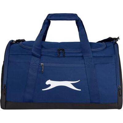 Slazenger Small Holdall Bag Travel Storage Luggage Accessories Navy Slazenger Small Holdall Bag Travel Storage Luggage Accessories Navy
