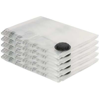 Harbour Housewares Vacuum Storage Bags Extra-Large (90 x 120cm) 5x Heavy Duty Reusable Plastic Clothes Duvet Bedding Travel Moving Packing Suction Space Saver Organiser Zip Lock Luggage Bag Harbour Housewares Vacuum Storage Bags Extra-Large (90 x 120cm) 5x Heavy Duty Reusable Plastic Clothes Duvet Bedding Travel Moving Packing Suction Space Saver Organiser Zip Lock Luggage Bag