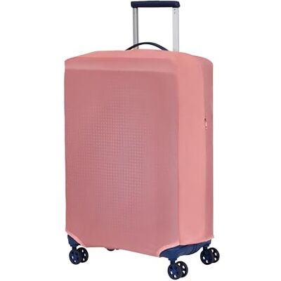 American Tourister Luggage Cover M, Foldable Suitcase Cover, Travel Suitcase Protection, 62 x 45 x 30 cm, Pink/Mauve American Tourister Luggage Cover M, Foldable Suitcase Cover, Travel Suitcase Protection, 62 x 45 x 30 cm, Pink/Mauve