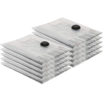 Harbour Housewares Vacuum Storage Bags Large (60 x 80cm) 10x Heavy Duty Reusable Clothes Duvet Bedding Travel Moving Packing Suction Space Saver Organiser Zip Lock Luggage Bag Harbour Housewares Vacuum Storage Bags Large (60 x 80cm) 10x Heavy Duty Reusable Clothes Duvet Bedding Travel Moving Packing Suction Space Saver Organiser Zip Lock Luggage Bag