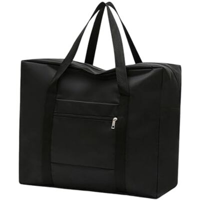 FHGSPQWM Oxford Fabric Weekender Bag Water-Resistant Compartments for Business Travel & Hospital Essentials Waterproof Getaway Bag FHGSPQWM Oxford Fabric Weekender Bag Water-Resistant Compartments for Business Travel & Hospital Essentials Waterproof Getaway Bag