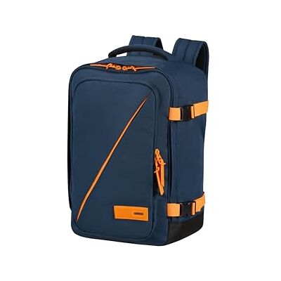 American Tourister Take2Cabin Small Cabin Backpack - Dark Navy/Orange American Tourister Take2Cabin Small Cabin Backpack - Dark Navy/Orange