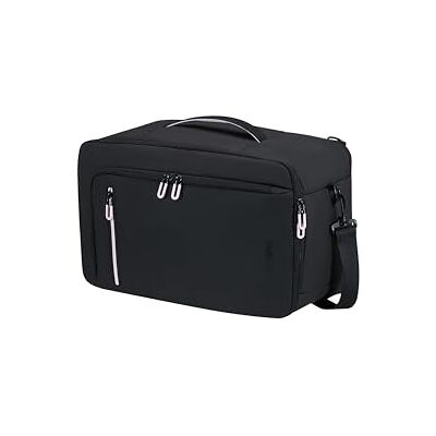 American Tourister Samsonite Puffypop Ladies Under Seat Hand Luggage (40 x 25 x 20 cm, 21 L, 0.70 kg) Versatile 3-Way Cabin Bag, Airplane Backpack with 14" Laptop Compartment Black American Tourister Samsonite Puffypop Ladies Under Seat Hand Luggage (40 x 25 x 20 cm, 21 L, 0.70 kg) Versatile 3-Way Cabin Bag, Airplane Backpack with 14" Laptop Compartment Black