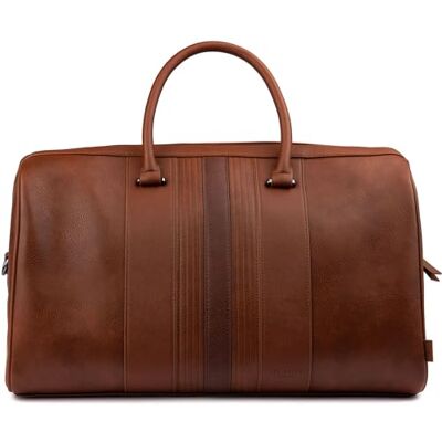 Ted Baker London evyday-striped pu holdall, tan Ted Baker London evyday-striped pu holdall, tan
