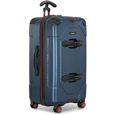 Traveler's Choice Maxporter II Polycarbonate Spinner Trunk, Navy, 28-inch Medium Trunk, Maxporter II Polycarbonate Hardside Trunk with Spinner Wheels Traveler's Choice Maxporter II Polycarbonate Spinner Trunk, Navy, 28-inch Medium Trunk, Maxporter II Polycarbonate Hardside Trunk with Spinner Wheels