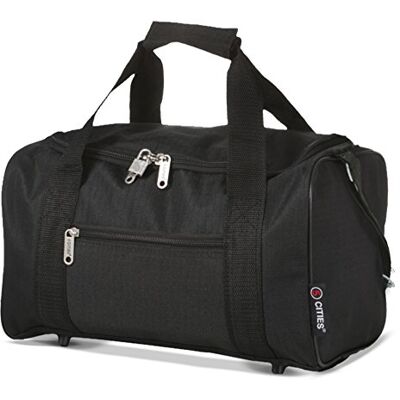 5 Cities Ryanair Holdall Sport Duffel Bag, 35 cm, 14 Liters, Black 5 Cities Ryanair Holdall Sport Duffel Bag, 35 cm, 14 Liters, Black