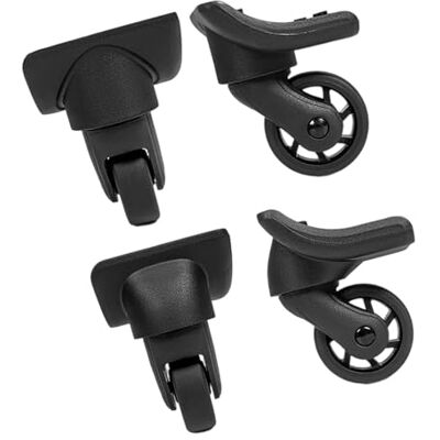 GOOTHDY Luggage Replacement Luggages Suitcase Caster with 4 Holes, 360 Degree Rotation Spinner Wheel for Suitcase Trunk Caster Repair Kits GOOTHDY Luggage Replacement Luggages Suitcase Caster with 4 Holes, 360 Degree Rotation Spinner Wheel for Suitcase Trunk Caster Repair Kits