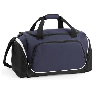 Quadra Pro Team Holdall / Duffle Bag (55 Litres) (One Size) (French Navy/Black/White) Quadra Pro Team Holdall / Duffle Bag (55 Litres) (One Size) (French Navy/Black/White)