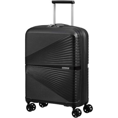 American Tourister Airconic Suitcase, 55, Black Onyx, Carry-on, Suitcase American Tourister Airconic Suitcase, 55, Black Onyx, Carry-on, Suitcase