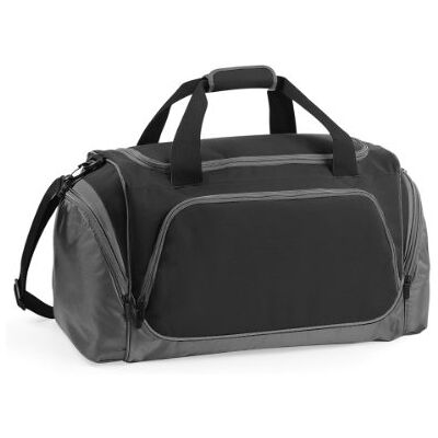 Quadra Pro Team Holdall / Duffle Bag (55 Litres) (One Size) (Black/ Grey) Quadra Pro Team Holdall / Duffle Bag (55 Litres) (One Size) (Black/ Grey)