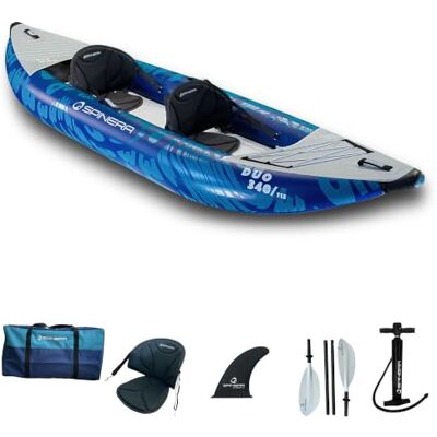 SPINERA 2026 Duo 340 2 Person HDDS Kayak Package SP-K-DUO-340P SPINERA 2026 Duo 340 2 Person HDDS Kayak Package SP-K-DUO-340P