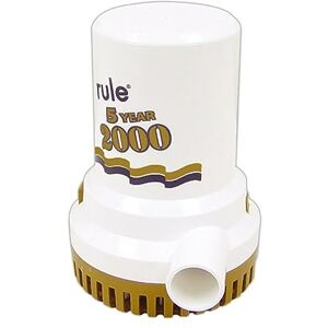 Rule 09, 2000 GPH Gold Series Bilge Pump Rule 09, 2000 GPH Gold Series Bilge Pump