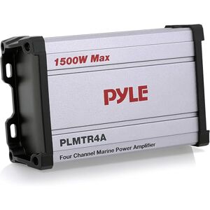 Pyle 4-Channel Marine Amplifier Receiver Waterproof and Weatherproof Audio Subwoofer for Boat Stereo Speaker & Other Watercraft 1200 Watt Power, Wired RCA, AUX and MP3 Audio Input Cable Pyle 4-Channel Marine Amplifier Receiver Waterproof and Weatherproof Audio Subwoofer for Boat Stereo Speaker & Other Watercraft 1200 Watt Power, Wired RCA, AUX and MP3 Audio Input Cable