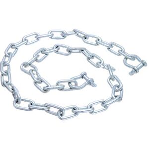 SEACHOICE /LAND&SEA INC. 44121 ANCHOR LEAD CHAIN 1/4" x 4' gallvanzed chain with two 5/16 galvanized shackles SEACHOICE /LAND&SEA INC. 44121 ANCHOR LEAD CHAIN 1/4" x 4' gallvanzed chain with two 5/16 galvanized shackles