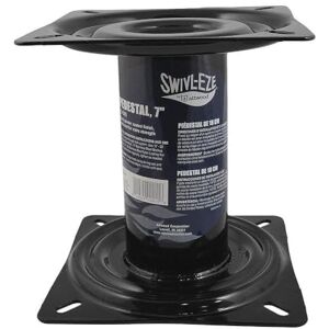 attwood 90720 Black Powder Coated 7" Seat Pedestal attwood 90720 Black Powder Coated 7" Seat Pedestal