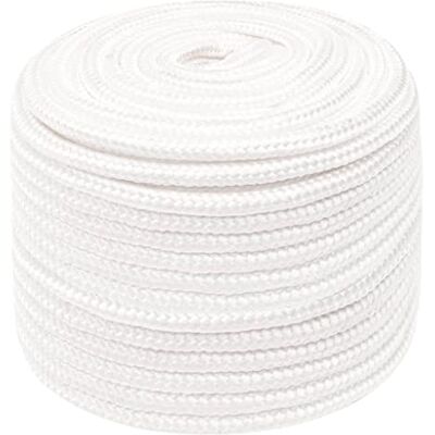 VidaXL White Marine Rope 14 mm 250 m - Marine Rope VidaXL White Marine Rope 14 mm 250 m - Marine Rope