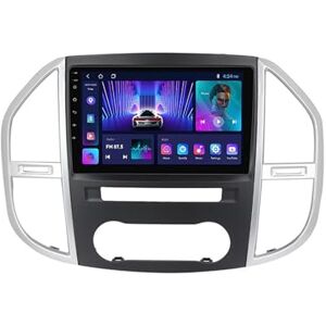 BOJONI Android 12 Car Stereo For Benz Vito 3 2014-2020 With Wireless Carplay + Android Auto 9 Inch Touch Screen Car Radio Support GPS Navigation Bluetooth 4G WiFi SWC Mirror Link (Size : M700S - 8 Core 8+12