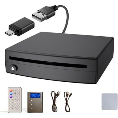 Vueqkueg Car USB AUX FM CD Drive Player with Memory for Audiobooks Now Memory function resumes from last position, so you can pick up right where you left off after interrupting your drive Vueqkueg Car USB AUX FM CD Drive Player with Memory for Audiobooks Now Memory function resumes from last position, so you can pick up right where you left off after interrupting your drive