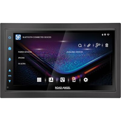 Road Angel RA-X722DAB Car Stereo Bluetooth With 7" Touch Screen Wireless DAB Car Radio Netflix, Android Auto & Apple Car Play Device Road Angel RA-X722DAB Car Stereo Bluetooth With 7" Touch Screen Wireless DAB Car Radio Netflix, Android Auto & Apple Car Play Device