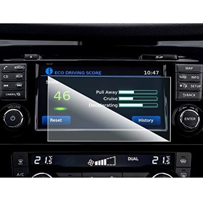 KARYLAX 100% Transparent Flexible Glass Screen Protector Compatible with Nissan Qashqai J11 7 Inch KARYLAX 100% Transparent Flexible Glass Screen Protector Compatible with Nissan Qashqai J11 7 Inch