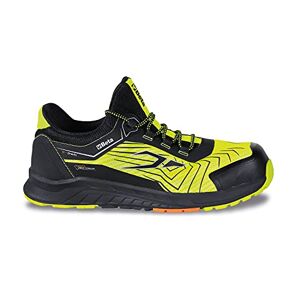 BETA 7353Y 41 - Low Safety Shoes 0-Gravity Yellow/Black, Ultra-Light Work Shoes, high Breathability mesh Upper and Reflective mesh, EVA Sole