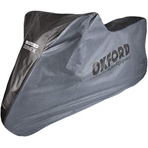 Oxford CV402 Dormex Indoor Motorcycle Cover Medium, Black Grey Oxford CV402 Dormex Indoor Motorcycle Cover Medium, Black Grey