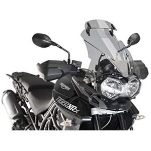 PUIG Motorcycle Windshield Visor for Triumph Tiger 800 - Wind and Splash Protection PUIG Motorcycle Windshield Visor for Triumph Tiger 800 - Wind and Splash Protection