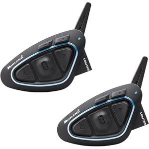 Midland Motorcycle Intercom BTX2 Pro S LR Twin, Waterproof IPX6 Helmet Headset, Dual Bluetooth Processor, 1.6Km, 4 Pairs of Riders, 23H Battery, Noise Cancellation, Hi-Fi Audio, Universal Intercom Midland Motorcycle Intercom BTX2 Pro S LR Twin, Waterproof IPX6 Helmet Headset, Dual Bluetooth Processor, 1.6Km, 4 Pairs of Riders, 23H Battery, Noise Cancellation, Hi-Fi Audio, Universal Intercom