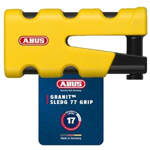 ABUS Granit Sledg 77 grip Yellow Disc Brake Lock - Disc Brake Lock ABUS Granit Sledg 77 grip Yellow Disc Brake Lock - Disc Brake Lock
