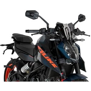 Puig 21997F New Generation Sport Windshield – Sporty Design and Aerodynamic Protection for KTM 125 DUKE and KTM 390 DUKE 2024-2025, Dark Smoked Puig 21997F New Generation Sport Windshield – Sporty Design and Aerodynamic Protection for KTM 125 DUKE and KTM 390 DUKE 2024-2025, Dark Smoked