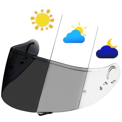 BSTOP Photochromic Helmet Visor Shield for SHOEI GT Air1/2 Neotec CNS-1 TC-5/9 X14 Z7 CWR1 Xspirit Z8 X15 RF1400 CWR-F2 NXR1/2 (GT Clear) BSTOP Photochromic Helmet Visor Shield for SHOEI GT Air1/2 Neotec CNS-1 TC-5/9 X14 Z7 CWR1 Xspirit Z8 X15 RF1400 CWR-F2 NXR1/2 (GT Clear)